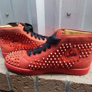 🚨 Christian Louboutin Red Poppy Spikes!
